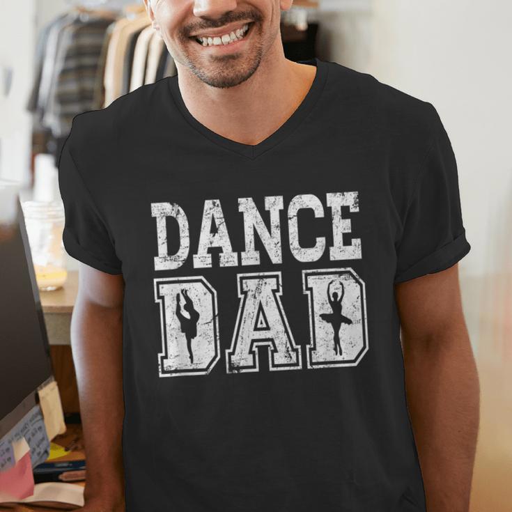Distressed Dance Dad Ballet Great For Men T-Shirt Men's V-Neck T-Shirt