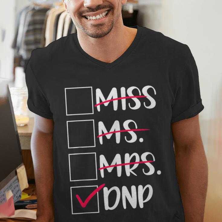 DNP Graduate Doctor Of Nursing Practice Graduation DNP Grad Men's V-Neck T-Shirt