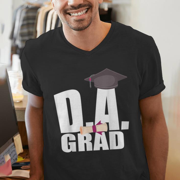 Doctor Of Arts Doctorate Graduation Son Daughter Shirt Men's V-Neck T-Shirt