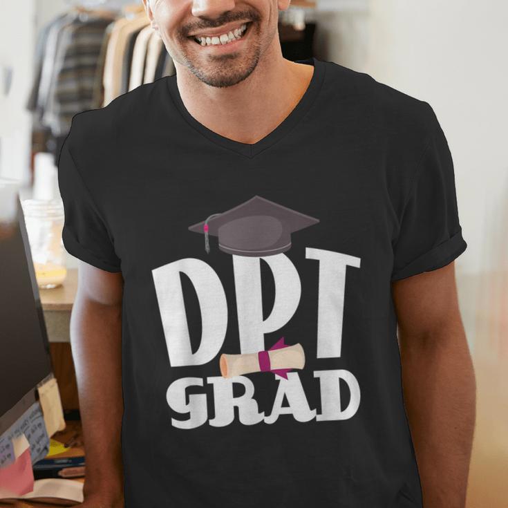 Doctor Of Physical Therapy Graduation T-Shirt Therapist DPT Men's V-Neck T-Shirt