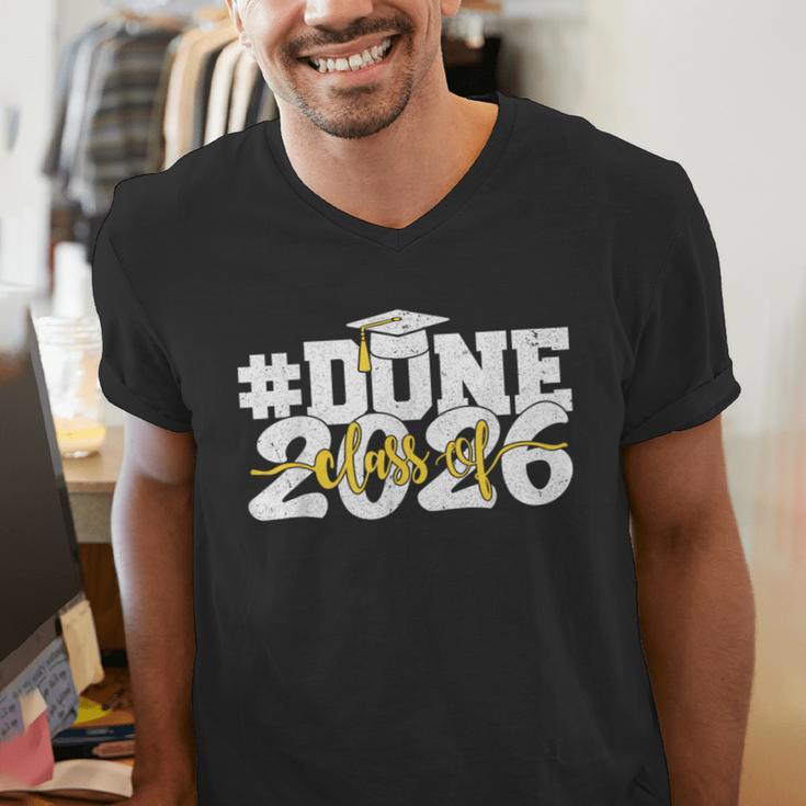 Done Class Of 2026 Graduation 2026 Senior Graduate School Men's V-Neck T-Shirt