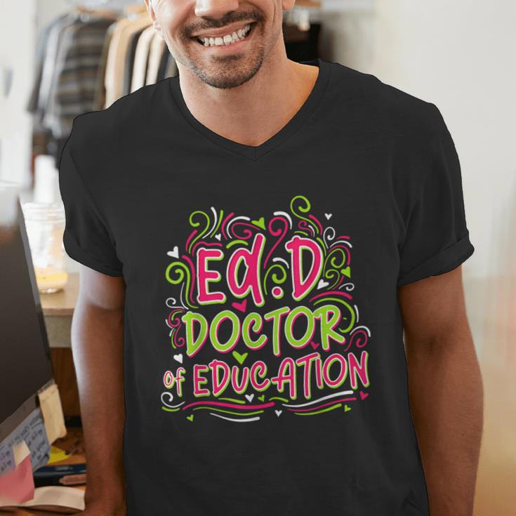 EdD Doctor Of Education For Doctor Of Education Graduation Men's V-Neck T-Shirt