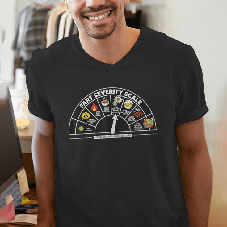Fart Machine Dad Jokes Farting Humor Men's V-Neck T-Shirt
