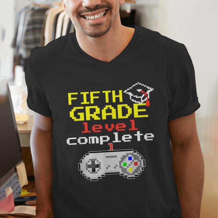Fifth Grade Graduation Video Game Shirt Men's V-Neck T-Shirt