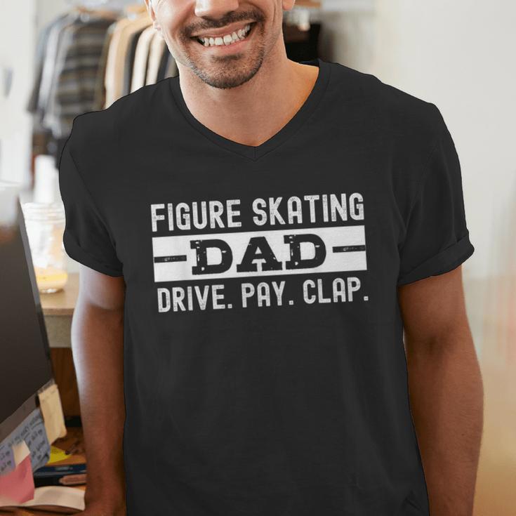 Figure Skating Dad Men's V-Neck T-Shirt