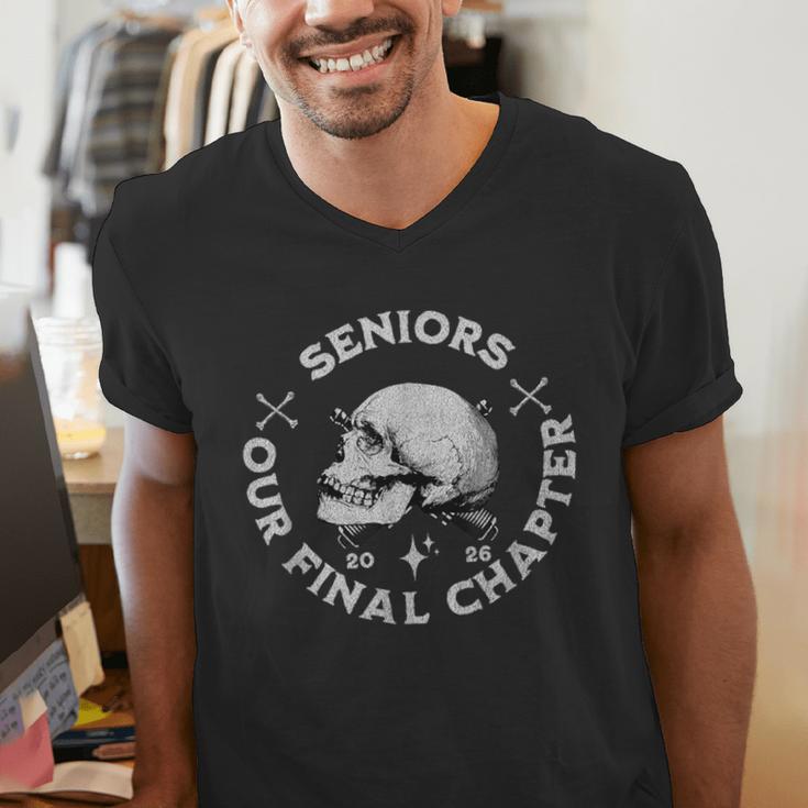 Our Final Chapter Seniors 2026 Graduation Men's V-Neck T-Shirt