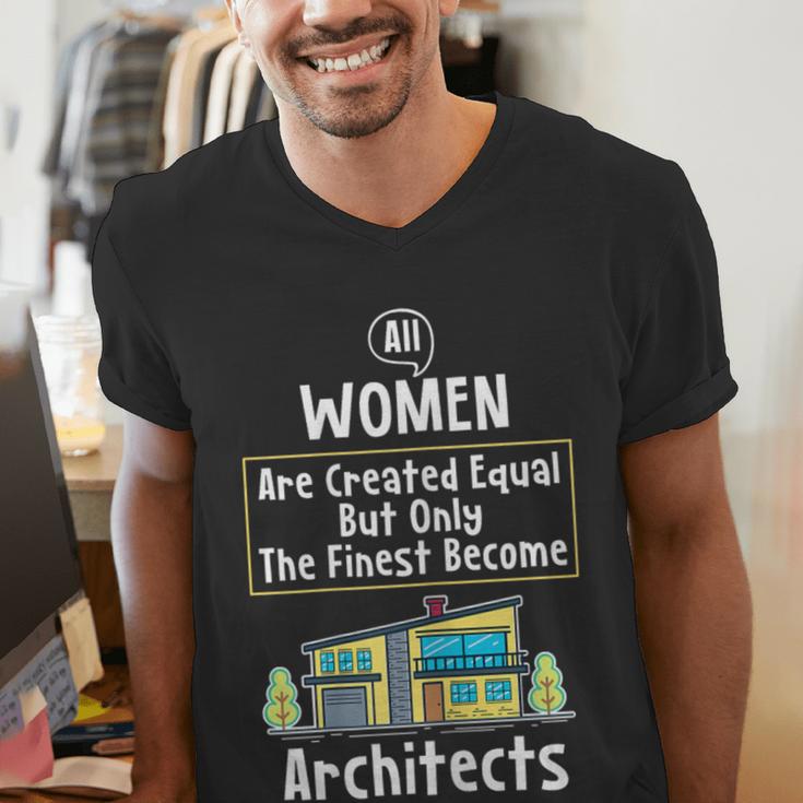 The Finest Architect For Graduation Women Men's V-Neck T-Shirt