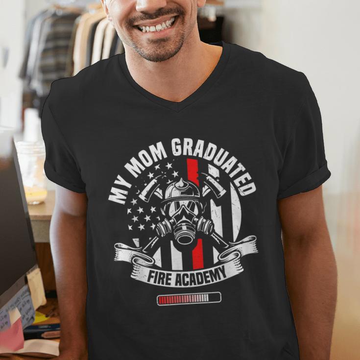 Fire Academy Graduate Firefighter Graduation Men's V-Neck T-Shirt