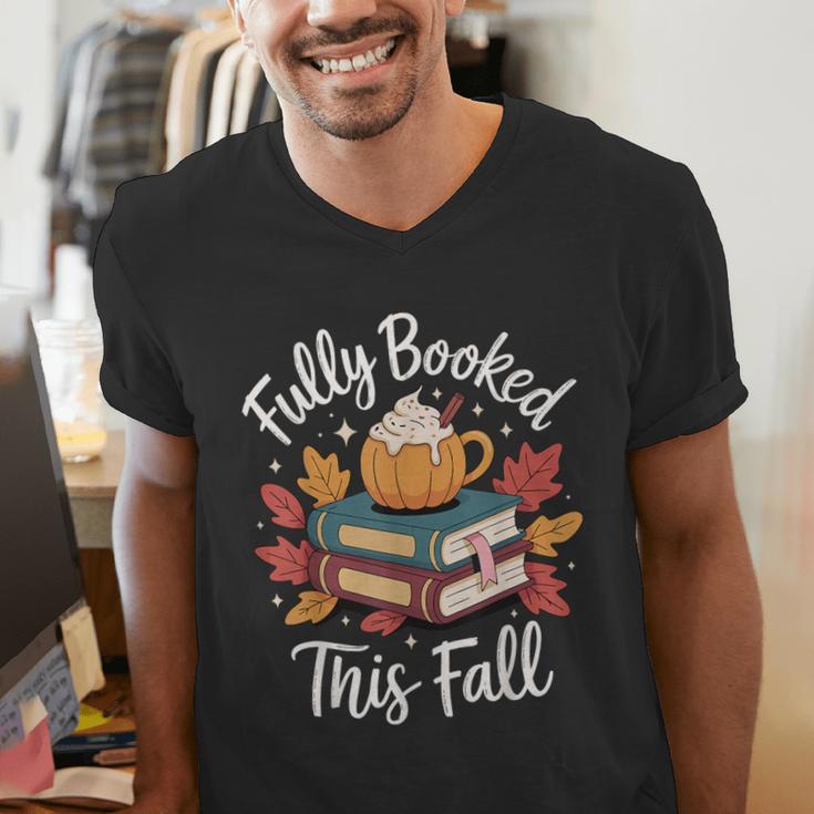 Fully Booked This Fall Men's V-Neck T-Shirt