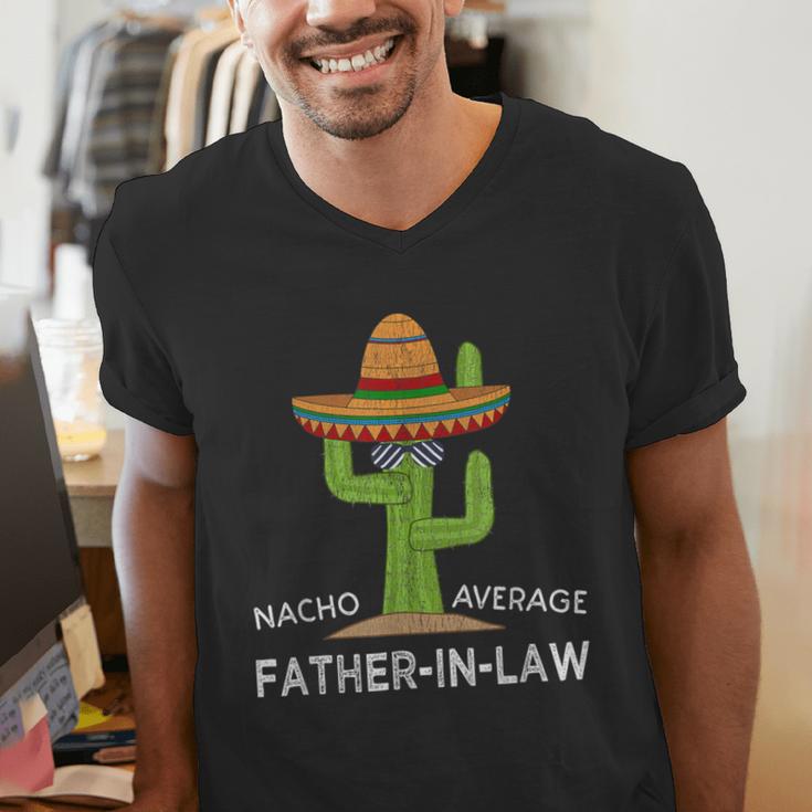 Fun Hilarious Dad-In-Law Humor Father-In-Law Men's V-Neck T-Shirt