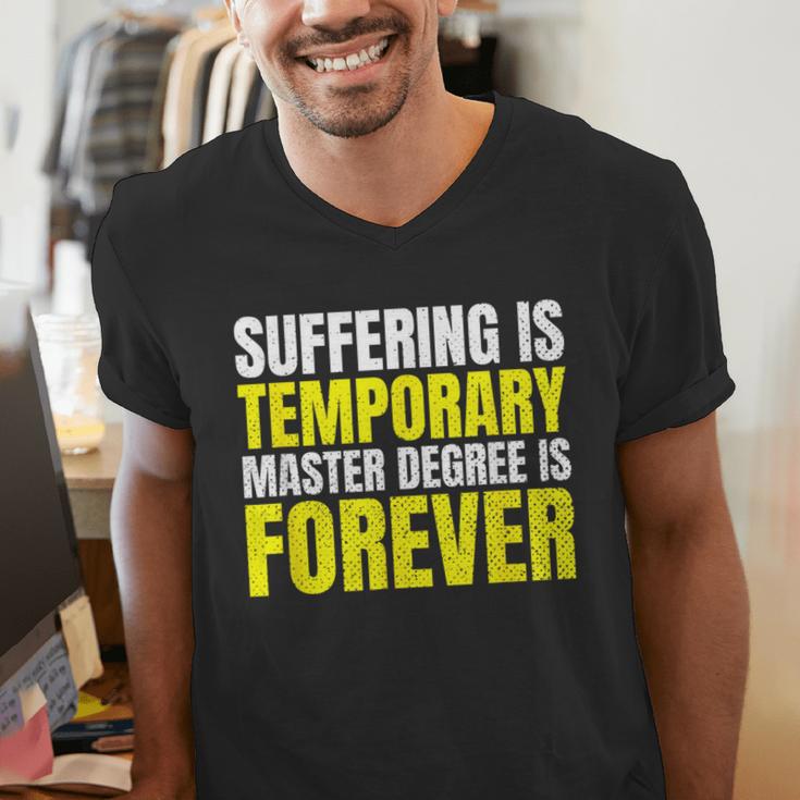 FUnny MBA Student Mastered It Masters Degree Graduation Men's V-Neck T-Shirt