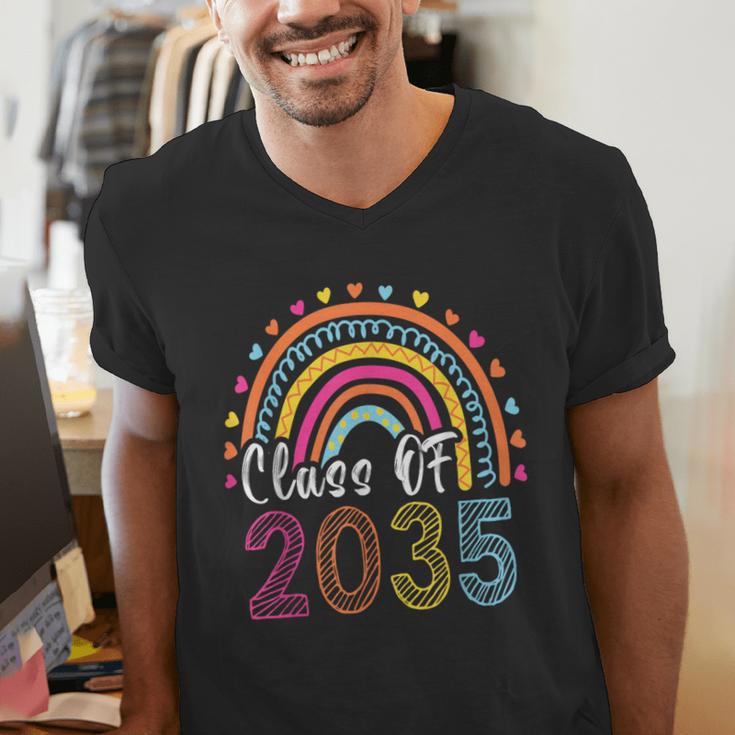 Future Class Of 2035 Preschool Graduation Pre-K Graduate Men's V-Neck T-Shirt