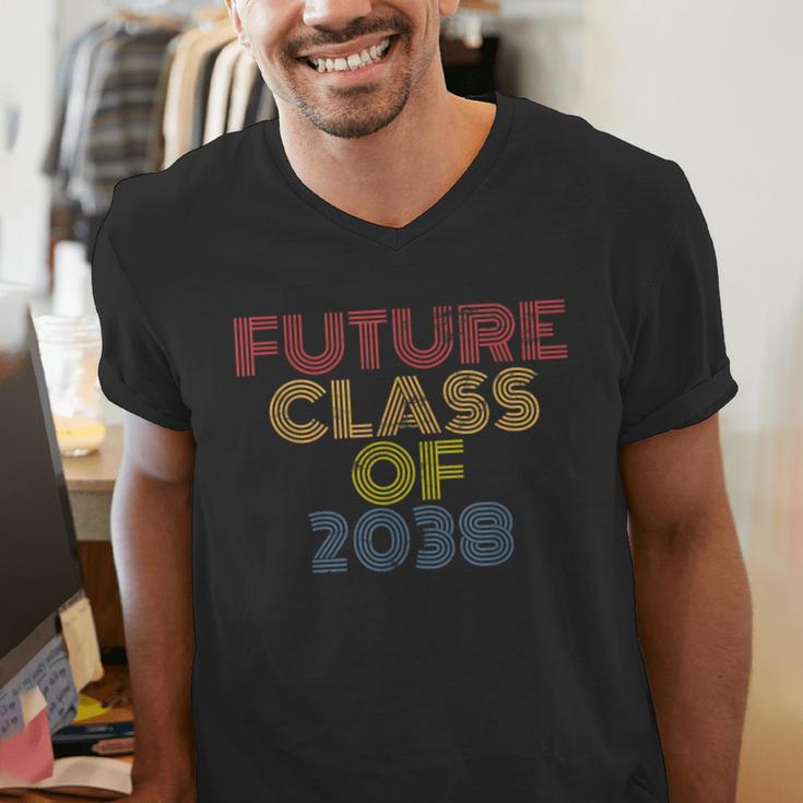 Future Class Of 2038 Graduation Men's V-Neck T-Shirt