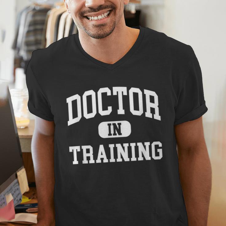 Future Doctor In Training Medical Med School MD Graduation Men's V-Neck T-Shirt