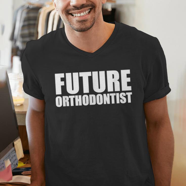 Future Orthodontist Student Graduation Graduate Men's V-Neck T-Shirt