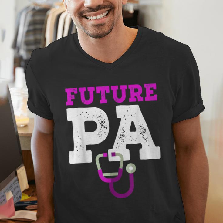 Future PA Physician Assistant Graduation Men's V-Neck T-Shirt
