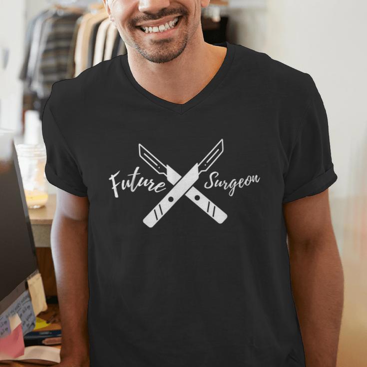 Future Surgeon Graduation Healthcare Appreciation Men's V-Neck T-Shirt
