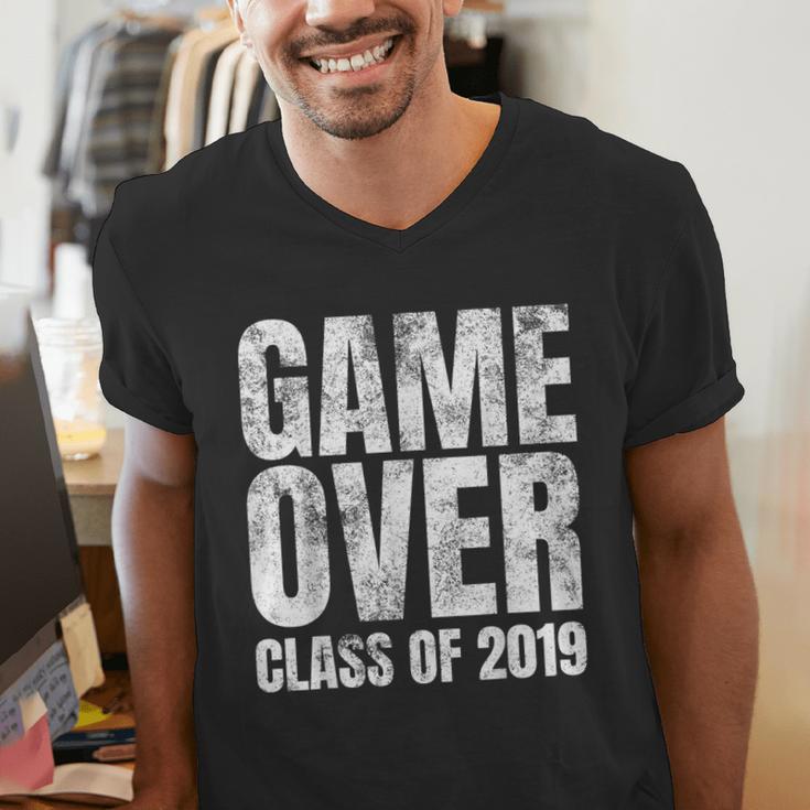 Game Over Class Of 2019 Graduation Senior T-Shirt Men's V-Neck T-Shirt