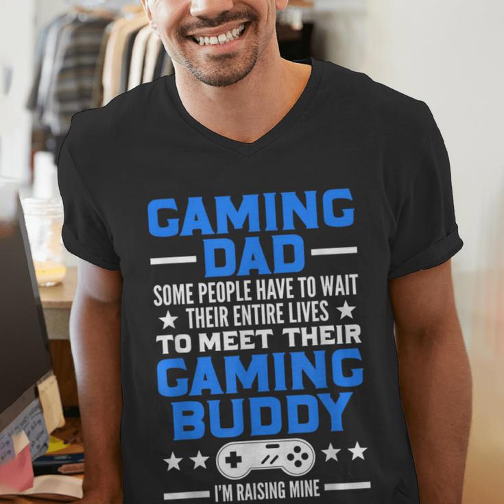 Gamer Video Games Gaming Dad Gaming Men's V-Neck T-Shirt Gamer Video Games Gaming Dad Gaming Men's V-Neck T-Shirt
