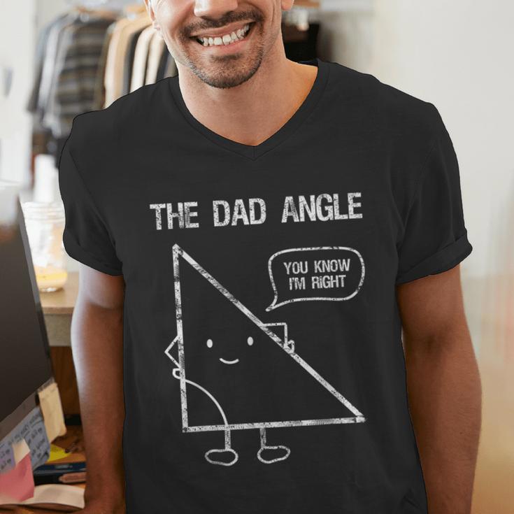 Geometry Shirts For Dads Who Love Math Father's Day Men's V-Neck T-Shirt