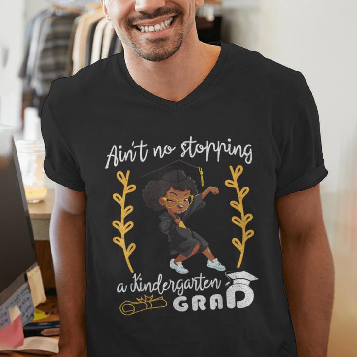 Girl Magic Graduate Kindergarten Graduation 2023 Men's V-Neck T-Shirt