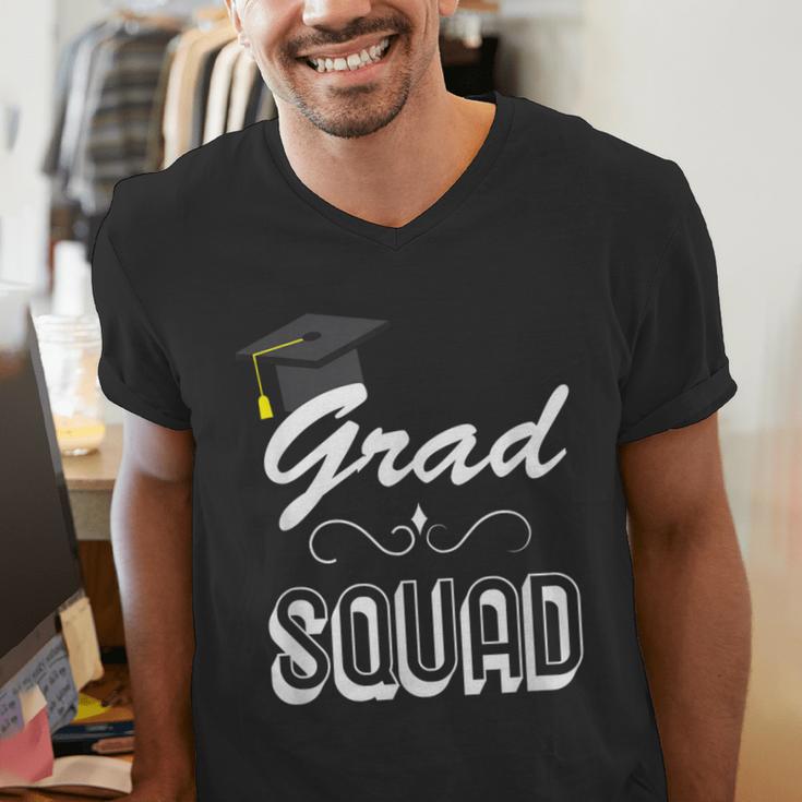 Grad Squad Cute Graduation Men's V-Neck T-Shirt