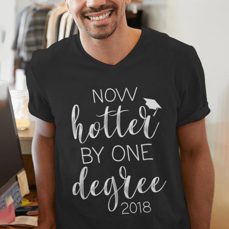 Graduation 2018 Now Hotter By One Degree Men's V-Neck T-Shirt