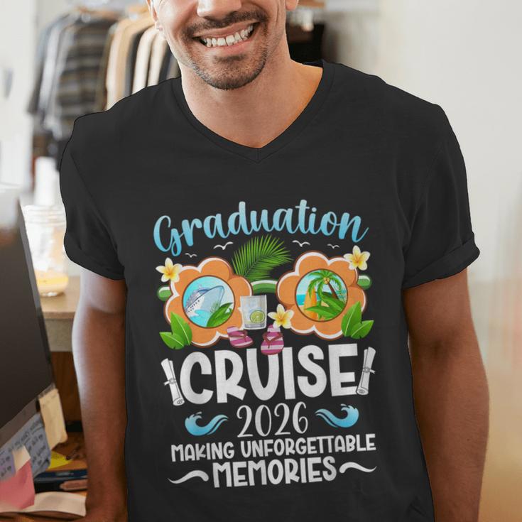 Graduation Cruise 2026 Making Memories Graduate Cruising Men's V-Neck T-Shirt