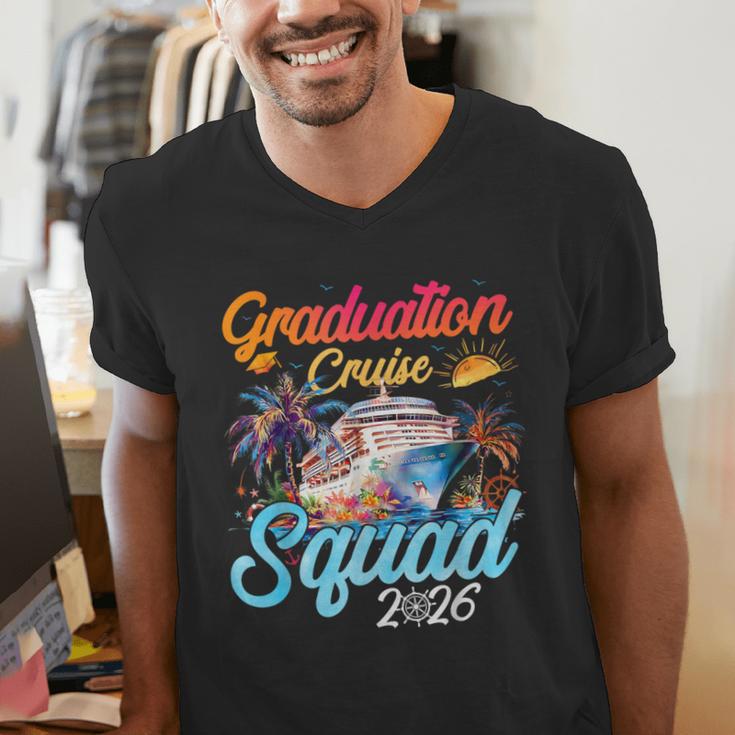 Graduation Cruise Squad 2026 Cruising Graduation Men's V-Neck T-Shirt