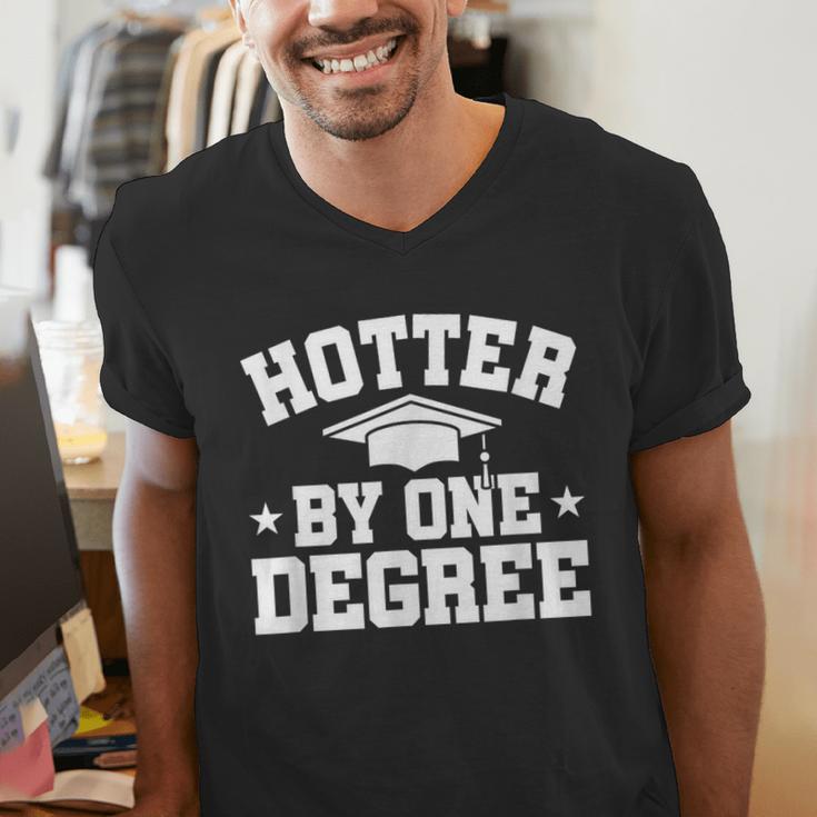 Graduation Hotter By One Degree Men's V-Neck T-Shirt
