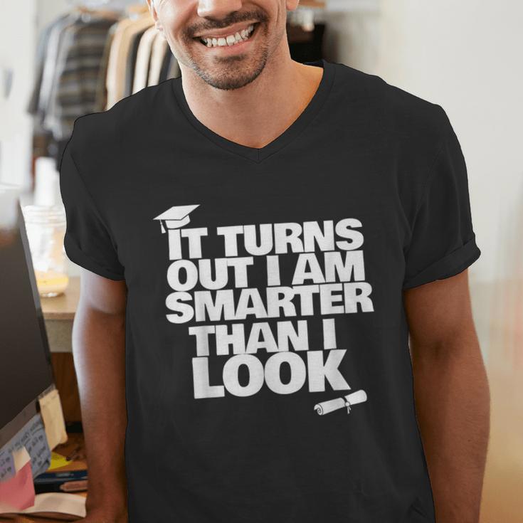 Graduation Graduation I'm Smarter Than I Look Men's V-Neck T-Shirt