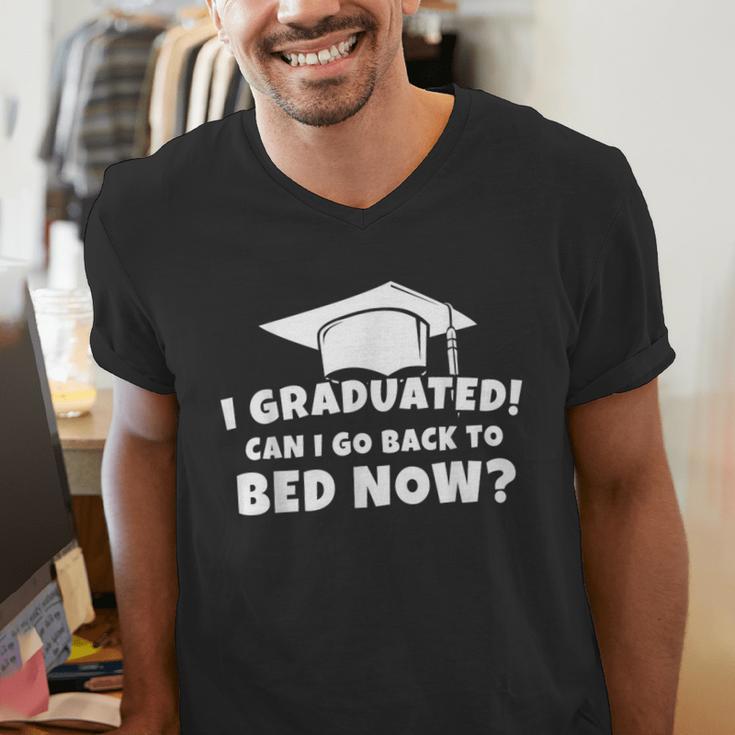 Graduation Motivation Joke University High School Student Men's V-Neck T-Shirt