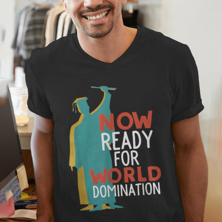 Graduation T-Shirt For College n High School Grad Men's V-Neck T-Shirt