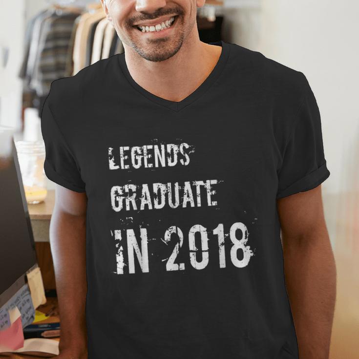 GraduationShirts Legends Graduate In 2018 Tee Men's V-Neck T-Shirt