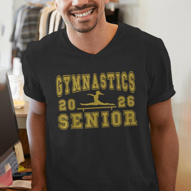 Gymnastics Senior Night Gymnastics Senior 2026 Graduation 25 Men's V-Neck T-Shirt