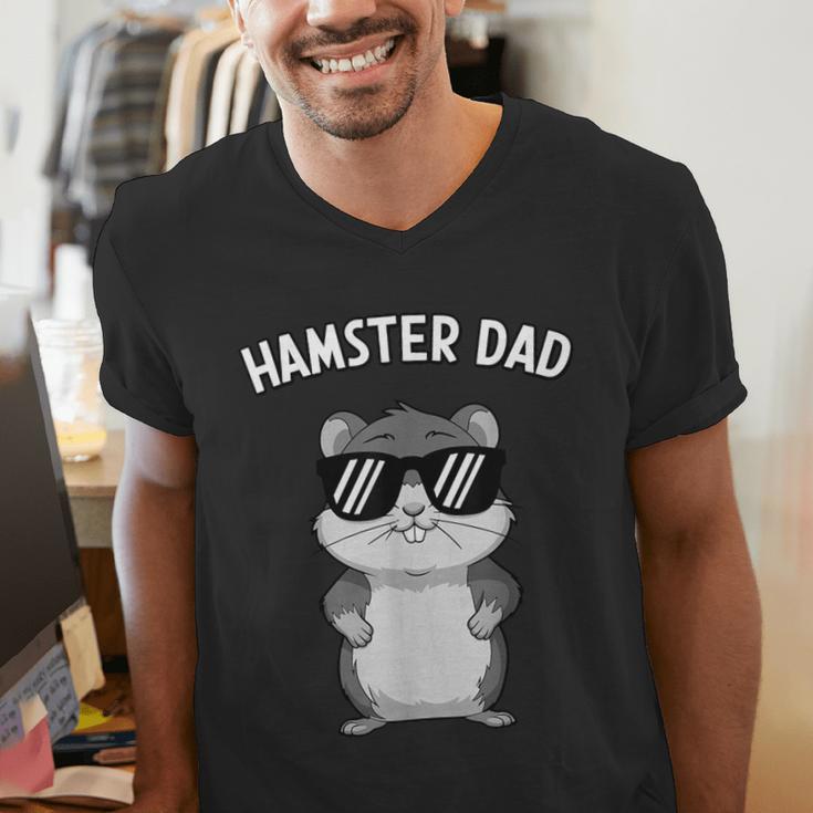 Hamster For Men Dad Boys Animal Hamster Lover Men's V-Neck T-Shirt