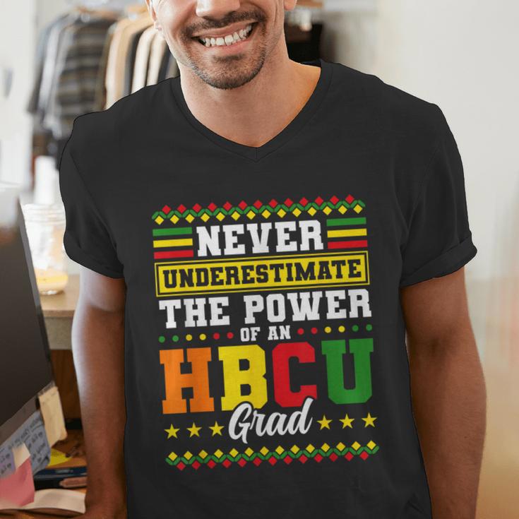 HBCU Grad Historically College Graduation Men's V-Neck T-Shirt