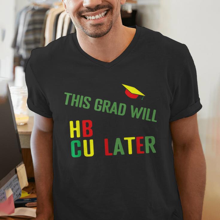 HBCU Graduation Shirt HBCU Grad Shirt Men's V-Neck T-Shirt