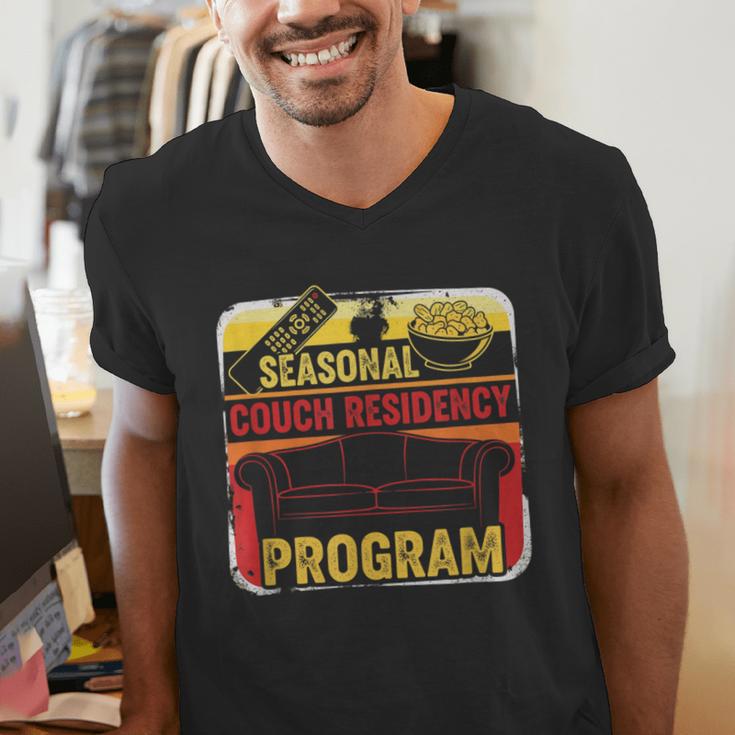 Hibernation Mode Fall And Winter Meme Introvert Vibes Humor Men's V-Neck T-Shirt Hibernation Mode Fall And Winter Meme Introvert Vibes Humor Men's V-Neck T-Shirt