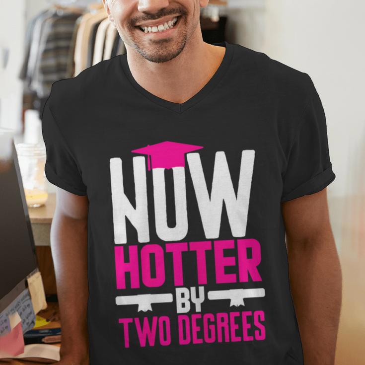 Now Hotter Two Degree Graduation Her Friends Cute 2020 Men's V-Neck T-Shirt