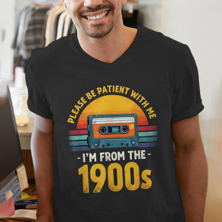 Humor Daddy I'm From The 1900s Men's V-Neck T-Shirt Humor Daddy I'm From The 1900s Men's V-Neck T-Shirt
