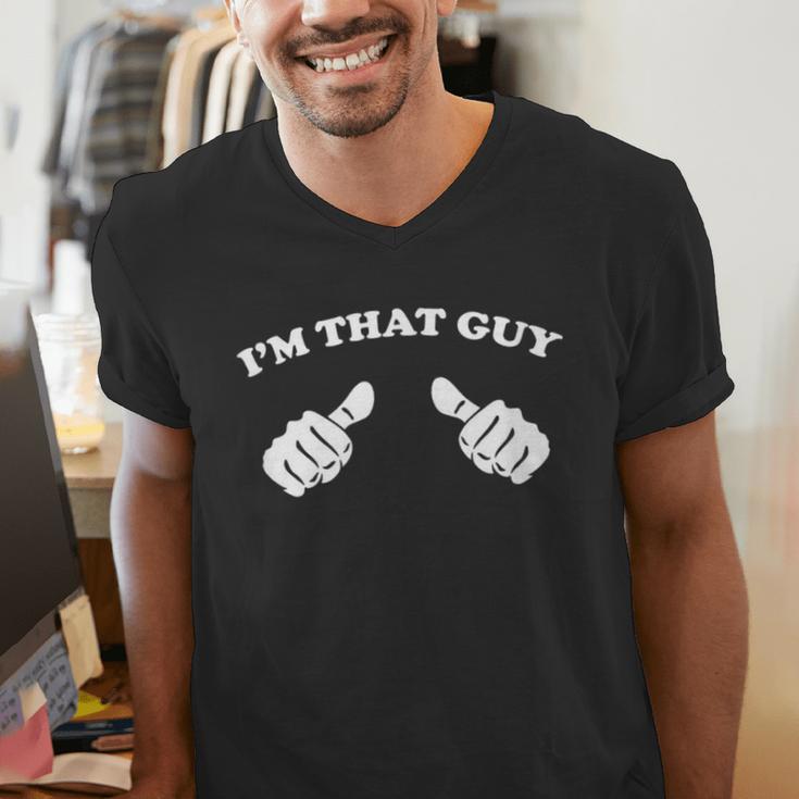 I'm That Guy Cool And Tee Shirt For Dad Men's V-Neck T-Shirt I'm That Guy Cool And Tee Shirt For Dad Men's V-Neck T-Shirt