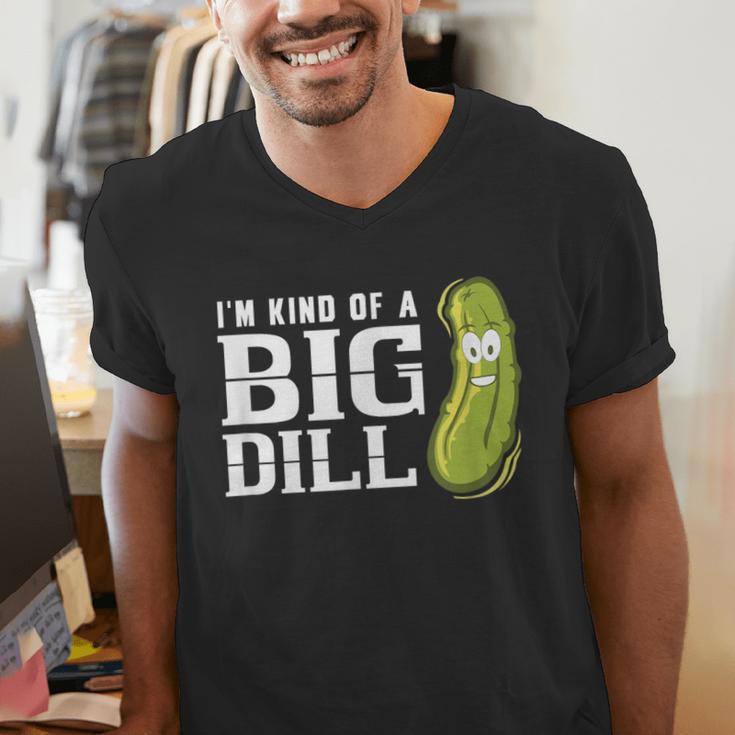 I'm Kind Of a Big Dill Graduation Shirt Men's V-Neck T-Shirt