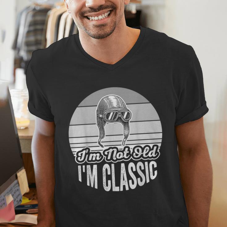 I'm Not Old I'm Classic Nostalgia Humor Men's V-Neck T-Shirt I'm Not Old I'm Classic Nostalgia Humor Men's V-Neck T-Shirt