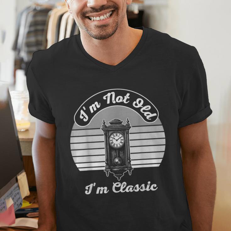 I'm Not Old I'm Classic Nostalgia Men's V-Neck T-Shirt I'm Not Old I'm Classic Nostalgia Men's V-Neck T-Shirt