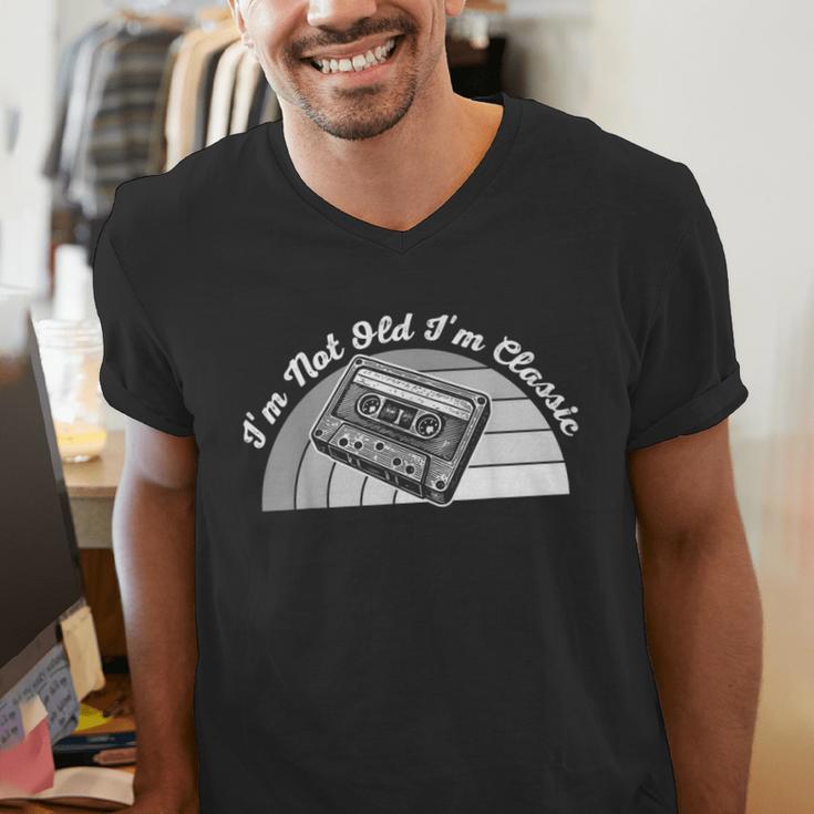 I'm Not Old I'm Classic Retro Humor Nostalgia Men's V-Neck T-Shirt I'm Not Old I'm Classic Retro Humor Nostalgia Men's V-Neck T-Shirt