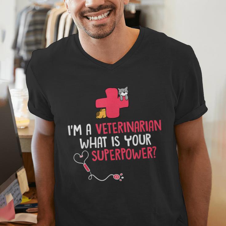 I'm A Veterinarian Vet Student Graduation Men's V-Neck T-Shirt