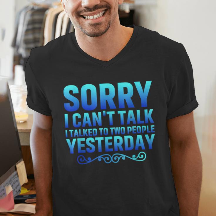 Introvert Antisocial Sarcasm Introverts Anti Social Men's V-Neck T-Shirt Introvert Antisocial Sarcasm Introverts Anti Social Men's V-Neck T-Shirt