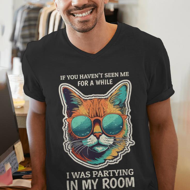 Introvert Joke For Introversion Personality Pity Party Men's V-Neck T-Shirt