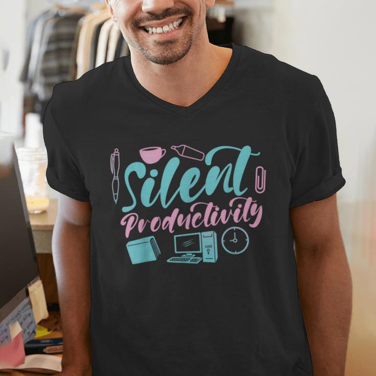 Introvert Office Staff Secretary Administrative Assistant Men's V-Neck T-Shirt Introvert Office Staff Secretary Administrative Assistant Men's V-Neck T-Shirt